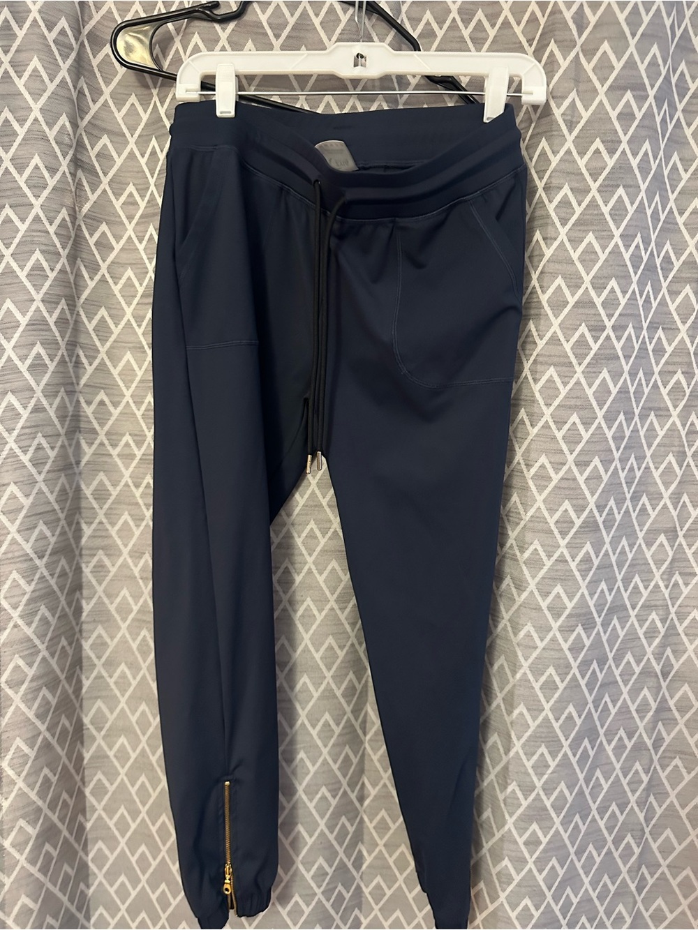 Zyia Navy Drawstring Jogger Pants